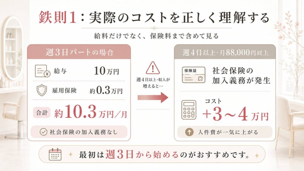 鉄則1: 実際のコストを正しく理解する