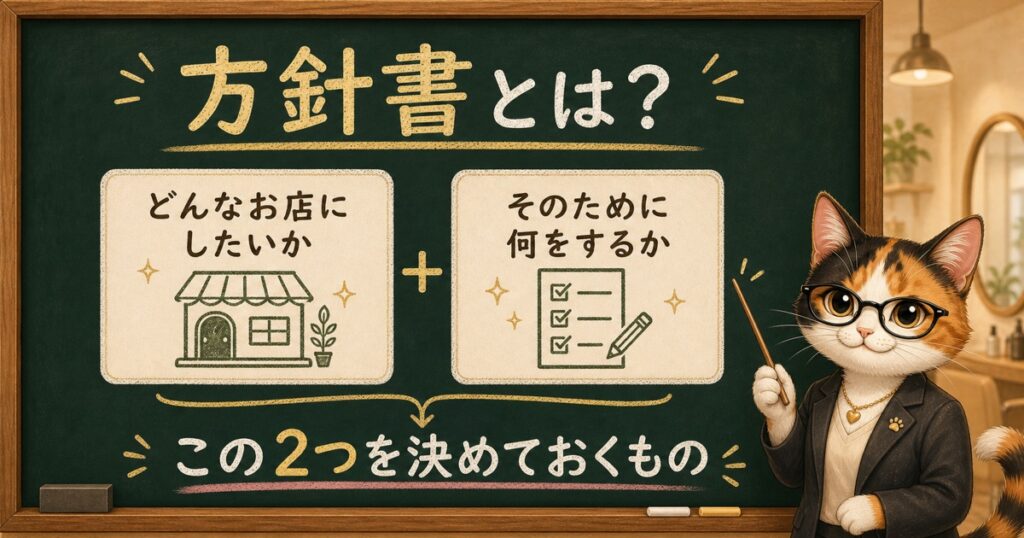 方針書とは